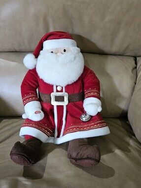 Vintage 2004 Hallmark Polar The Express Talking Santa